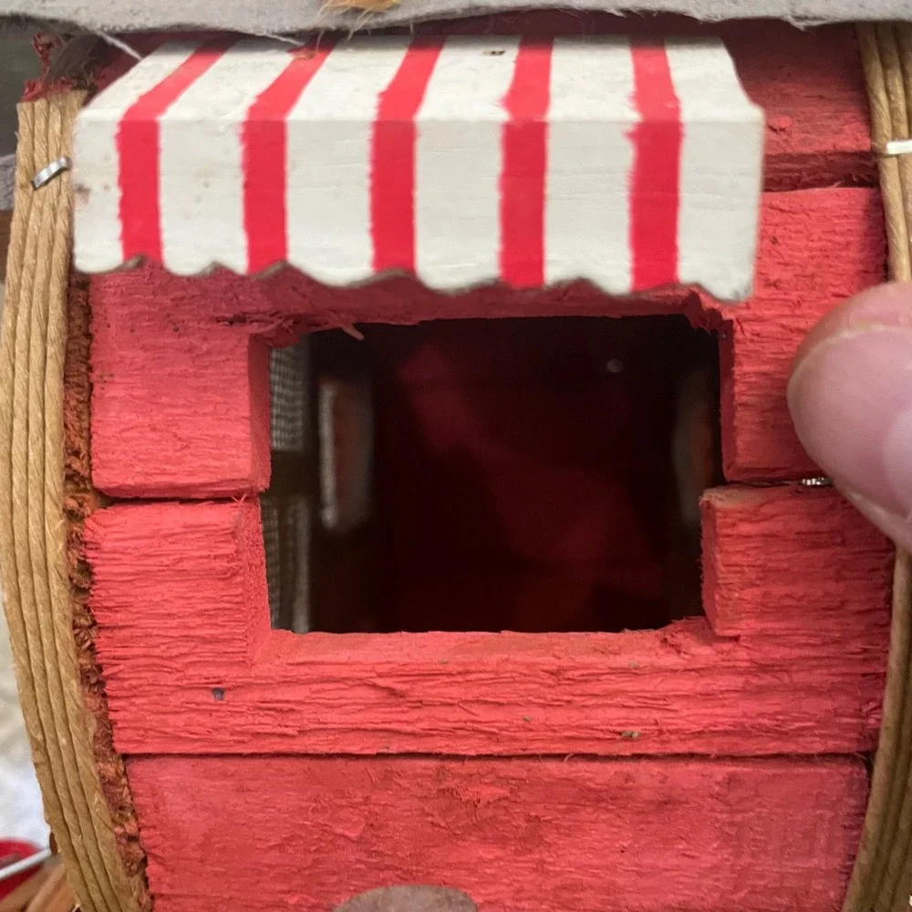 Rustic Camper Birdhouse Hanging Home Is Where You Park It Decor 8" - Picture 6 of 7